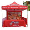 10'x7' Tent Backwall Solid w/ Zipper or Velcro